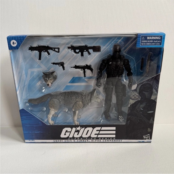 G.I. Joe Classified Series #30 Snake Eyes & Timber Alpha Commandos 6” Hasbro - Picture 1 of 4
